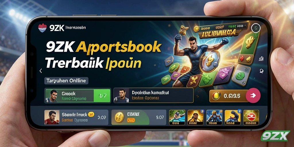 Tampilan screenshot gameplay Sportsbook di 9ZK yang menarik.