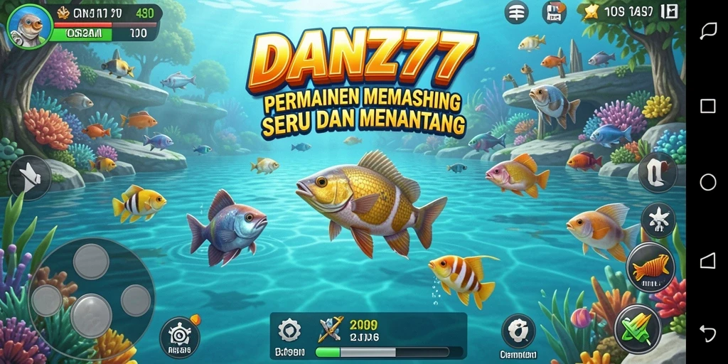 Tampilan gameplay DAN777 menampilkan pengalaman memancing yang menarik.