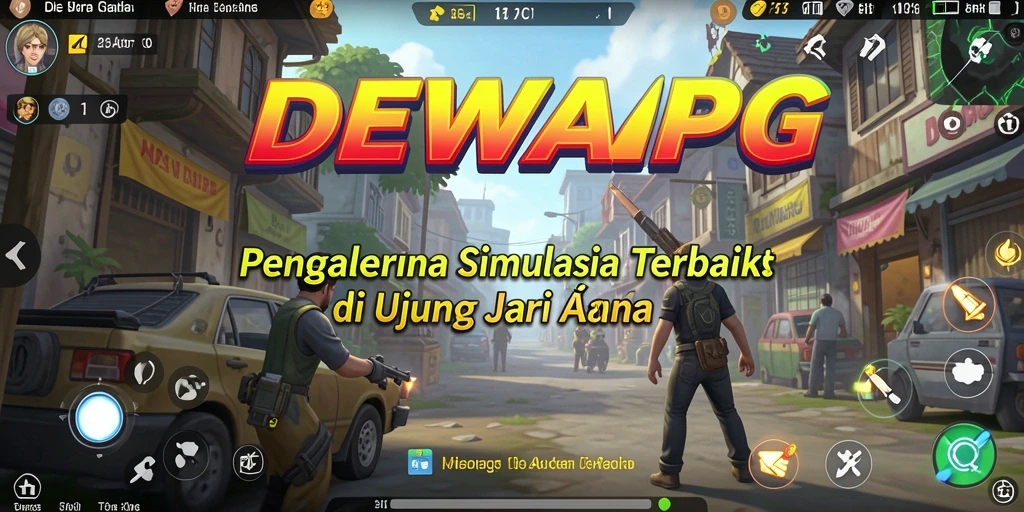 Screenshot menarik gameplay DEWAPG dengan visual yang menakjubkan.