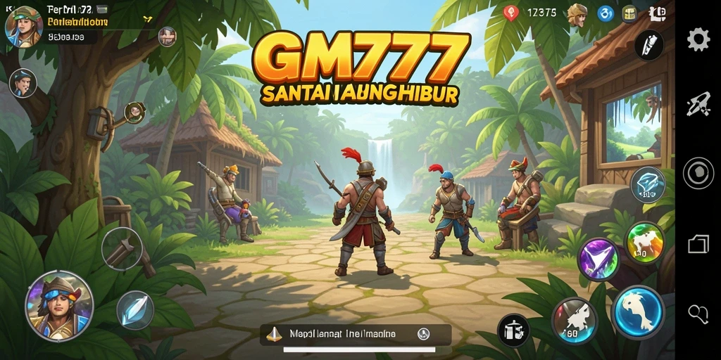 Screenshot gameplay GM777 yang menunjukkan keseruan permainan Casual.