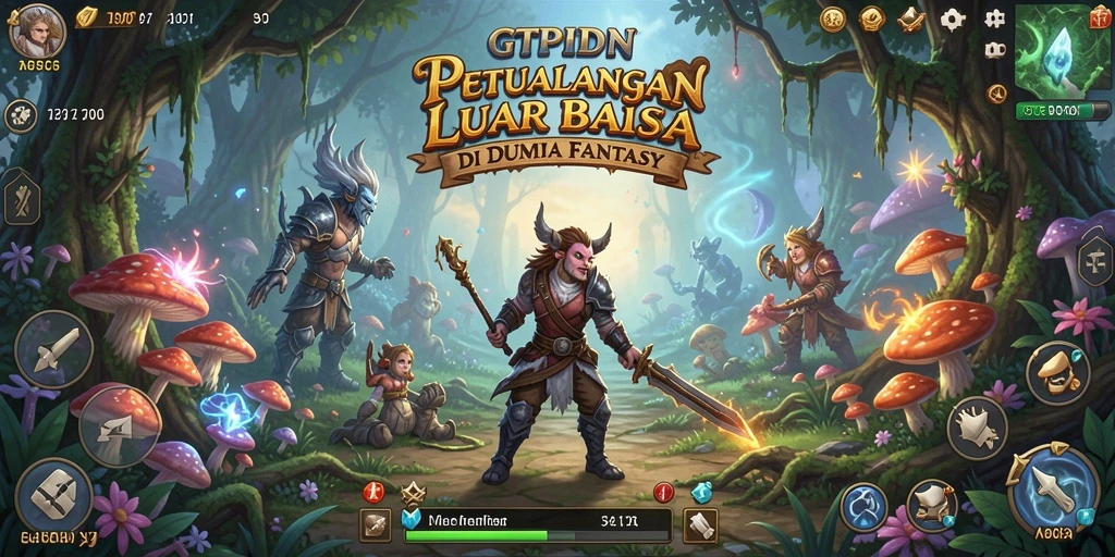 Screenshot utama GTPIDN menampilkan momen seru dalam petualangan.