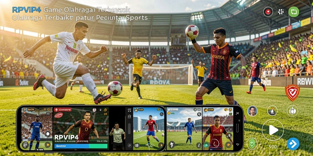 Tampilan gameplay RPVIP4 yang seru dan dinamis.