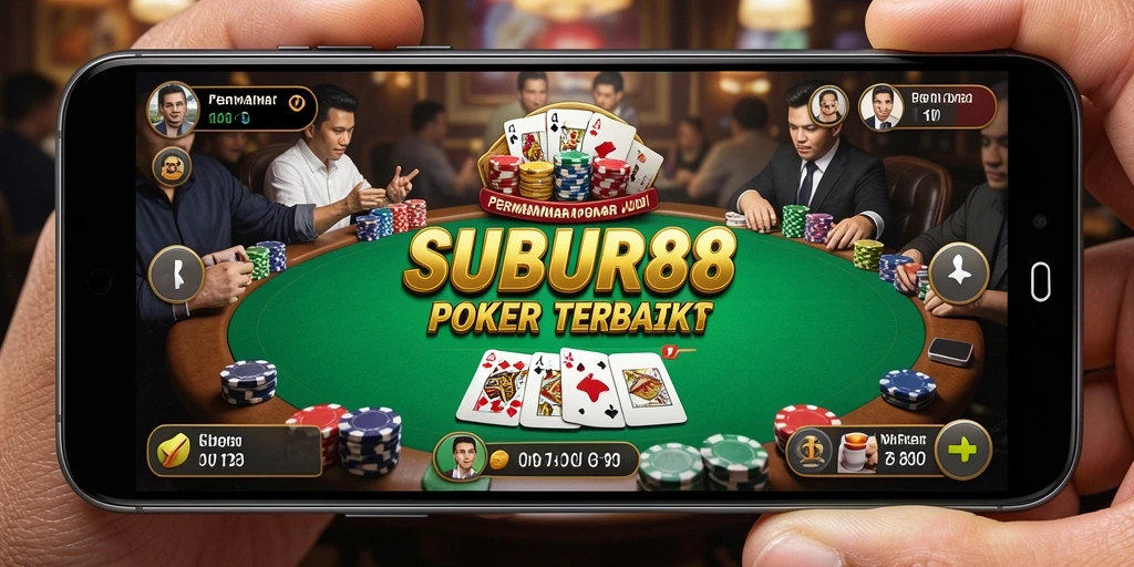 Gameplay menarik SUBUR88 yang menghadirkan serunya bermain Poker.