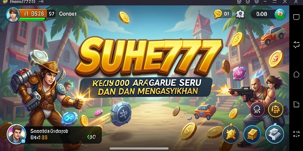 Gameplay seru dalam SUHU777 dengan level menarik dan tantangan.